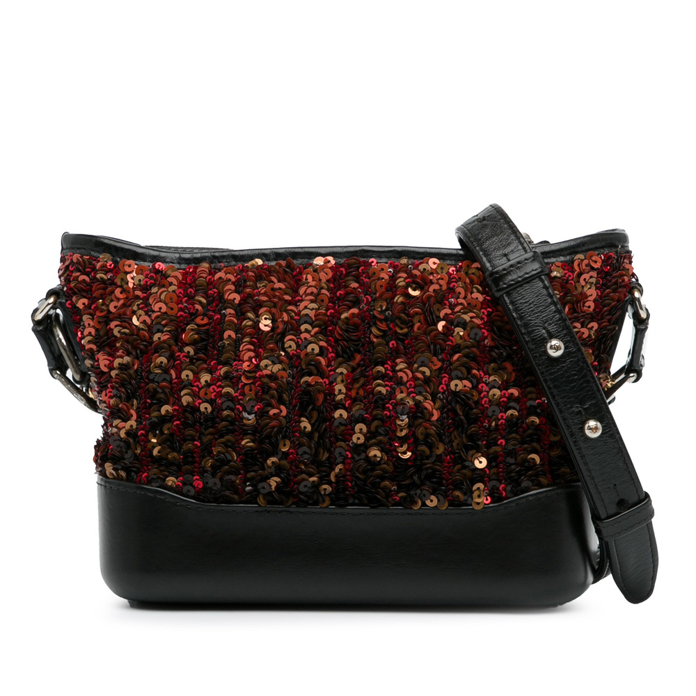 Pre-Loved Chanel Small Sequin Gabrielle Crossbody
